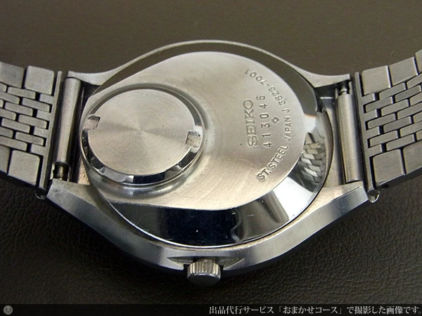 セイコー V.F.A. 3823-7001 紺ダイヤル ダブルカレンダー クオーツ SEIKO