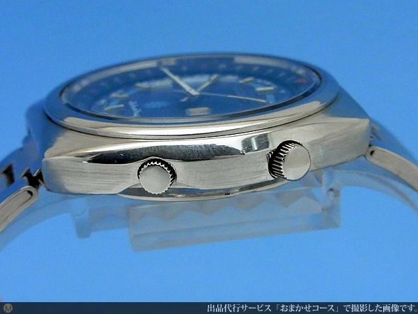 セイコー アドバン マンスリーカレンダー 7019-6050 希少モデル ブルーダイヤル オートマチック SEIKO