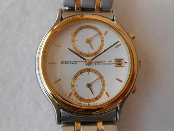 セイコー 5T12-7A00 SBKT004 ビジネスタイミング クオーツ 未使用 SEIKO BUSINESS TIMING