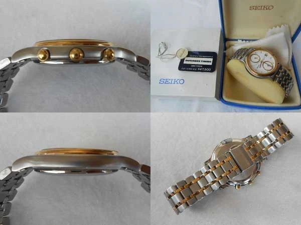 セイコー 5T12-7A00 SBKT004 ビジネスタイミング クオーツ 未使用 SEIKO BUSINESS TIMING