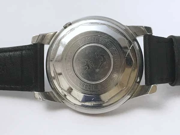 セイコー Seiko Seikomatic セイコーマチック セルフデータ 395 自動巻き 39石 6219 SD文字盤 J13060 王冠 イルカ