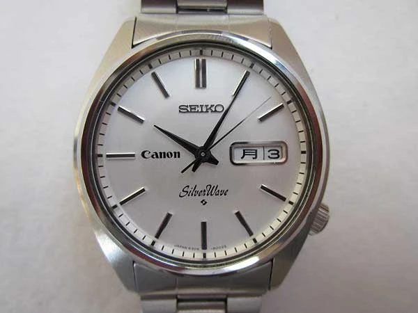 セイコー キャノン Wネーム 6306-8000 21石 シルバーウェーブ 自動巻き オートマチック SEIKO CANON SILVERWAVE