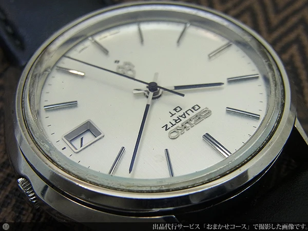 セイコー 38クォーツ QT 3802-7070 シルバーダイヤル デイト SEIKO [代行おまかせコース]