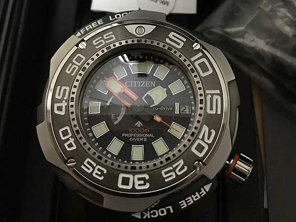 シチズン CITIZEN プロマスター1000m 未使用品 エコドライブ チタニウム 保証書付属