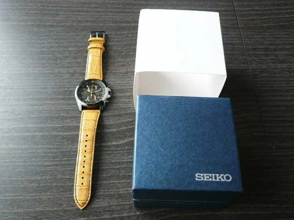 セイコー SEIKO SNDD69 逆輸入クロノグラフ