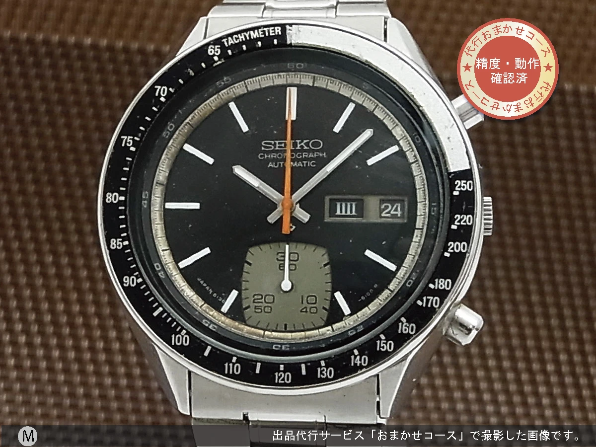 セイコー 1つ目クロノグラフ シングルクロノ デイデイト オートマチック SEIKO [代行おまかせコース]