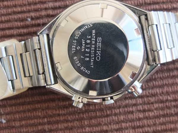 セイコー SEIKO 5SPORTS スピードタイマー グリーン文字盤 オートマチック 61