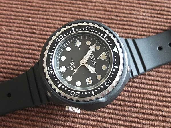 セイコー SEIKO プロフェッショナル ダイバー 600 チタン 6159-7010 自動巻