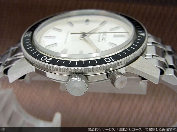 セイコー クラウン ワンプッシュクロノグラフ 5719-8980 国産初のクロノグラフ タツノオトシゴ 手巻き SEIKO [代行おまかせコース]