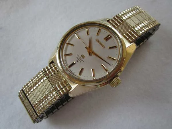 セイコー グランドセイコー 4520-8000 25石 手巻き メダリオン CAP GOLD HI-BEAT 45GS GRAND SEIKO