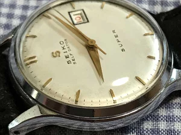 seiko super self dator セイコー スーパーセルフデータ 手巻き アンティーク