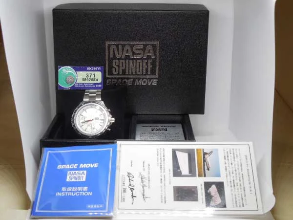 SEIKO NASA スピンオフ クォーツ クロノグラフ 世界限定 未使用 美品