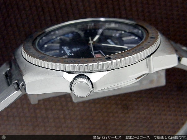 セイコー クオーツ シルバーウェーブ Z 7123-8070 デイデイト ブルーダイヤル SS 回転ベゼル SEIKO QUARTZ SilverWave Z [代行おまかせコース]