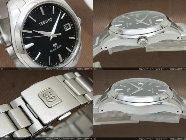 グランドセイコー クォーツ SBGX061 9F62-0AB0 SS ブラックダイヤル 9Fクオーツ BOX・保証書付属 GRAND SEIKO QUARTZ [代行おまかせコース]