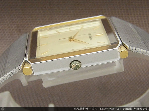 セイコー クオーツ 5P31-5A80 GP/SS コンビ 薄型クォーツ SEIKO QUARTZ [代行