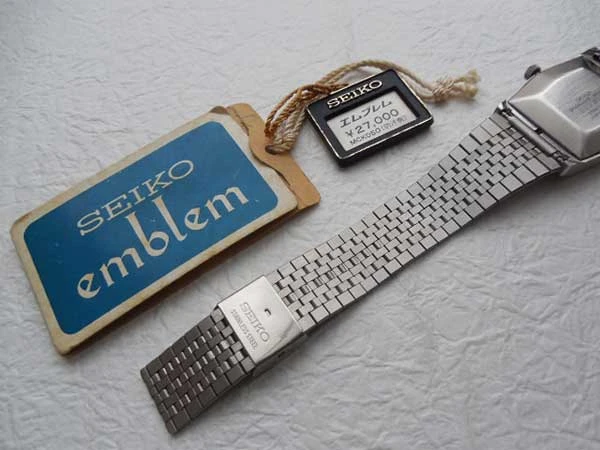 SEIKO エンブレム オートマチック 未使用品 BOX・取扱説明書付