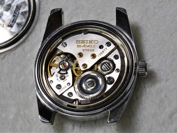 SEIKO グランドセイコー カレンダー 5722-9991 希少 57GS セカンド SSモデル メダリオン