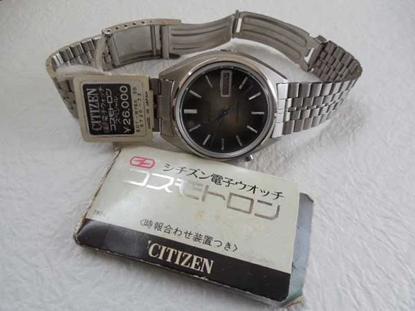 シチズン CITIZEN コスモトロン スペシャル 未使用品 BOX・取説・プライスタ