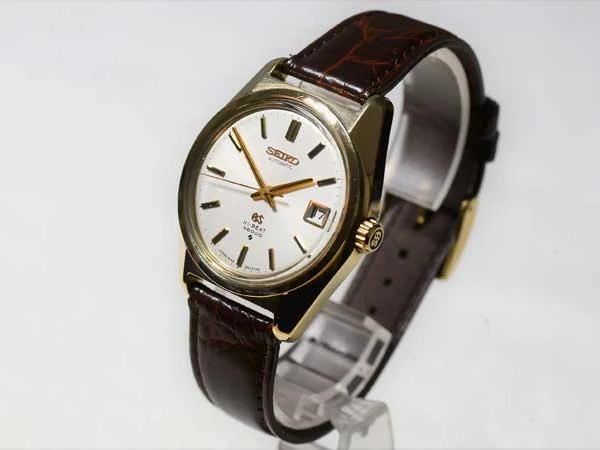 セイコー SEIKO グランドセイコー 61GS  CAP GOLD仕様 6145-8000 Hi-BEAT BOX付 メダリオン良好