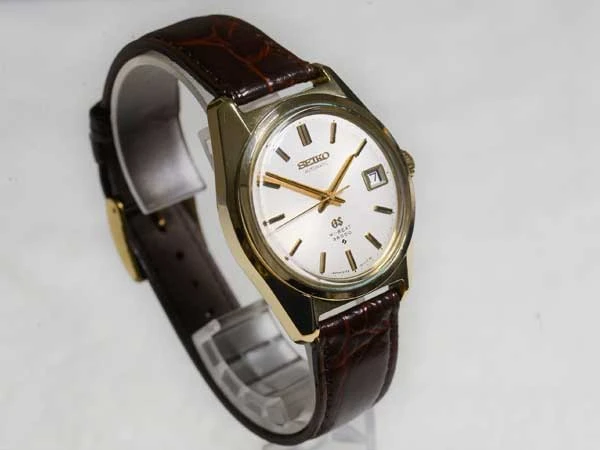 セイコー SEIKO グランドセイコー 61GS  CAP GOLD仕様 6145-8000 Hi-BEAT BOX付 メダリオン良好