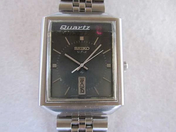 セイコー V.F.A. 3923-5010 セコンドフラッシュ カットガラス クオーツ SEIKO