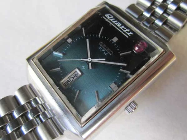 セイコー V.F.A. 3923-5010 セコンドフラッシュ カットガラス クオーツ SEIKO