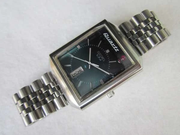 セイコー V.F.A. 3923-5010 セコンドフラッシュ カットガラス クオーツ SEIKO