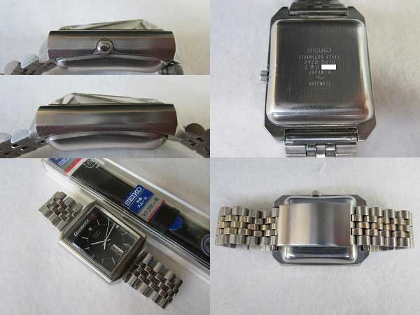 セイコー V.F.A. 3923-5010 セコンドフラッシュ カットガラス クオーツ SEIKO