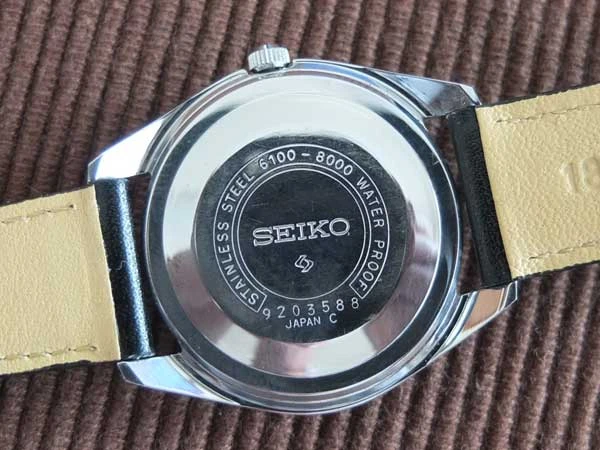 セイコー SEIKO スカイライナー 6100-8000 SS 手巻き Cal.6100 21石