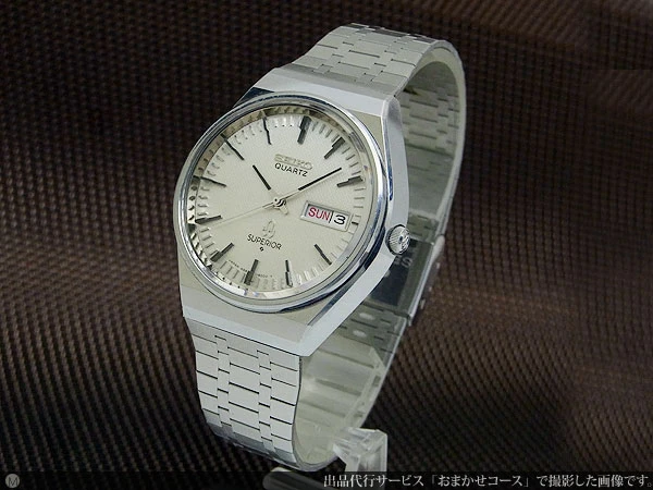 セイコー スーペリア 4883-8001 SS クオーツ OH済　2019年メーカー修理明細付属 SEIKO SUPERIOR [代行おまかせコース]