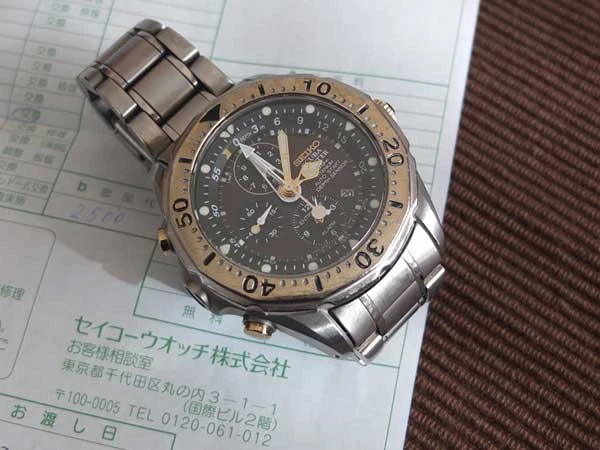 セイコー SEIKO SCUBA MASTER スキューバ マスター SBCP001 7K52-6A00 クォーツ 希少品