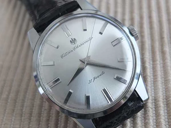 シチズン クロノメーター Citizen Chronometer 手巻き 31石 CR1507051 SS 美