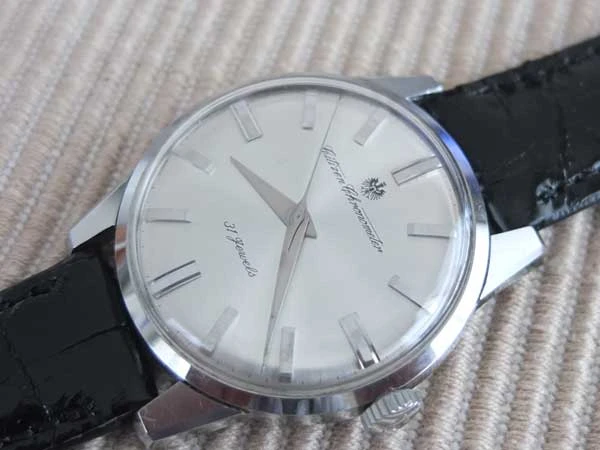 シチズン クロノメーター Citizen Chronometer 手巻き 31石 CR1507051 SS 美品