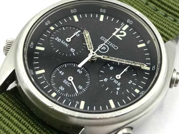 SEIKO セイコー 7A28-7120 RAF GEN.1 英国防省 クロノグラフ ブロードアロー イギリス軍