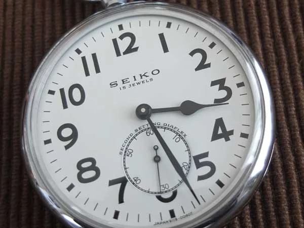 セイコー 精工舎 SEIKO SEIKOSHA 標準時計 24型 懐中時計 15石 手巻き 美品