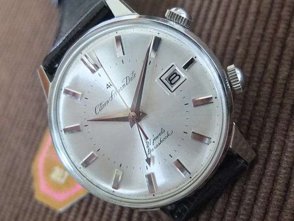 CITIZEN シチズン 4H アラームデイト タグ付き 21石 1964年製 (昭和39年製) 未使用