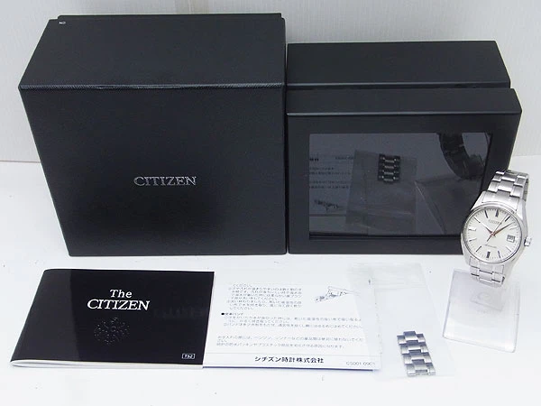 ザ・シチズン オートマチック 0910-T018076TA SS デイト シルバーダイヤル ブレス仕様 BOX付属 The CITIZEN　[代行おまかせコース]