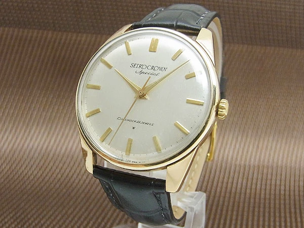 セイコー クラウンスペシャル 23石 J15020 ALL GOLD FILLED シルバーダイヤル 手巻き SEIKO CROWN Special [代行おまかせコース]