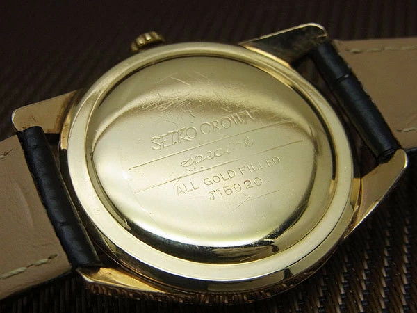 セイコー クラウンスペシャル 23石 J15020 ALL GOLD FILLED シルバーダイヤル 手巻き SEIKO CROWN Special [代行おまかせコース]