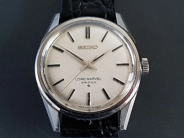 SEIKO SEIKO セイコー ロードマーベル 36000 5740-8000 手巻き 腕時計 ヴィンテージウォッチ ハイビート シルバー文字盤 メンズ 70年代