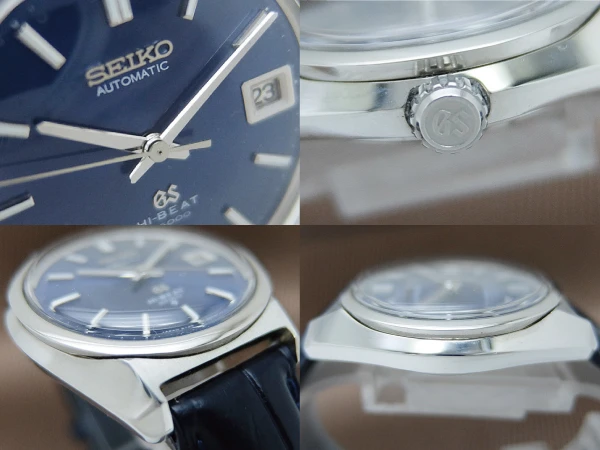 61GS グランドセイコー 6145-8000 ハイビート SS GSメダリオン ブルーダイヤル オートマチック GRAND SEIKO HI-BEAT GS [代行おまかせコース]