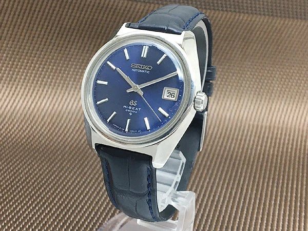 61GS グランドセイコー 6145-8000 ハイビート SS GSメダリオン ブルーダイヤル オートマチック GRAND SEIKO HI-BEAT GS [代行おまかせコース]