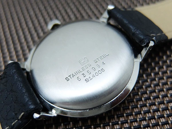 セイコー スーパー Ref.S14005 Sマーク SS ラウンドケース 華柄風防 手巻き アンティーク SEIKO SUPER [代行おまかせコース]