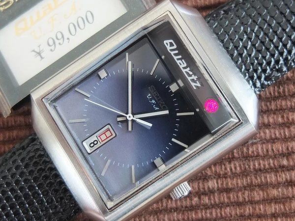 セイコー SEIKO 39クォーツ v.f.a. VFA 3923-5010 セコンドフラッシュ ブルー文字盤 美品 希少 動作品