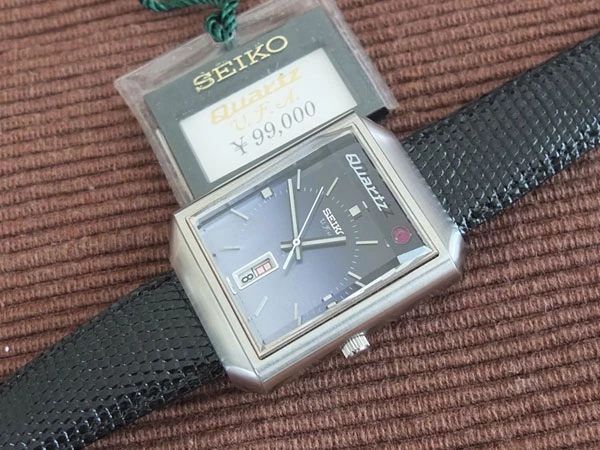 セイコー SEIKO 39クォーツ v.f.a. VFA 3923-5010 セコンドフラッシュ ブルー文字盤 美品 希少 動作品