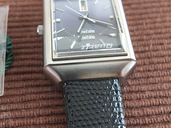 セイコー SEIKO 39クォーツ v.f.a. VFA 3923-5010 セコンドフラッシュ ブルー文字盤 美品 希少 動作品