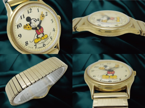 セイコー ローラス V515-6000 GF/SS パイアイ ミッキーマウス エクスパンドブレス仕様 クオーツ SEIKO LORUS WALT DISNEY COMPANY [代行おまかせコース]