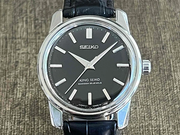 キングセイコー KINGSEIKO 44999 ブラック文字盤 カマ型秒規制装置付き