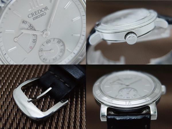 セイコー クレドール パワーリザーブ 4S79-0020 SS シルバーダイヤル ベルト仕様 手巻き SEIKO CREDOR [代行おまかせコース]