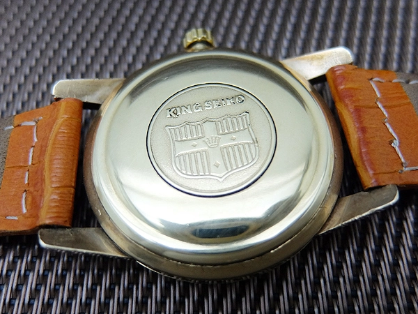 キングセイコー セカンドモデル Ref.44-2000 AGF金張り 盾メダリオン シルバーダイヤル 手巻き 44KS KING SEIKO 2nd [代行おまかせコース]